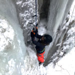 Sortie cascade de glace